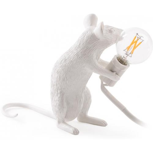  Buy Table Lamp - Mouse Rat Kids Lamp - Cate White 58832 - in the UK