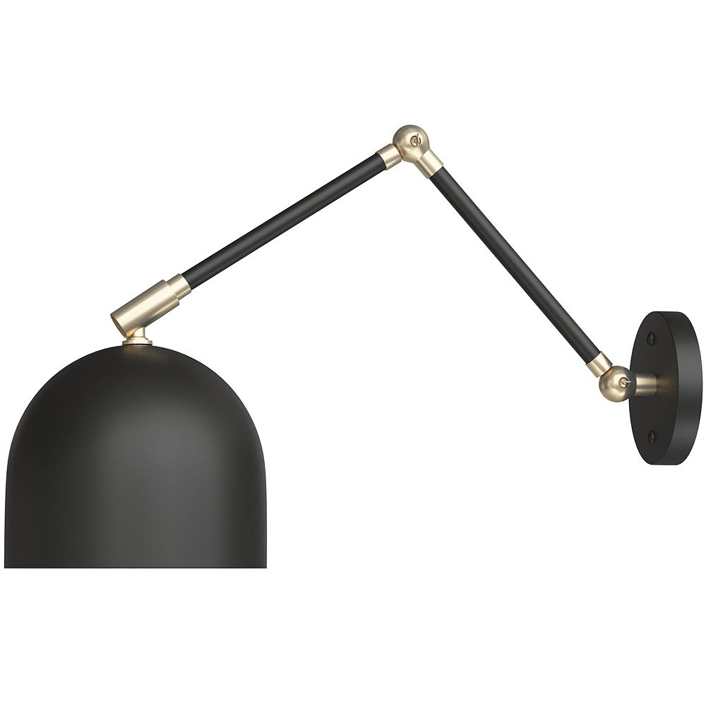  Buy Adjustable wall lamp, scandinavian style  - Lena Black 60024 - in the UK