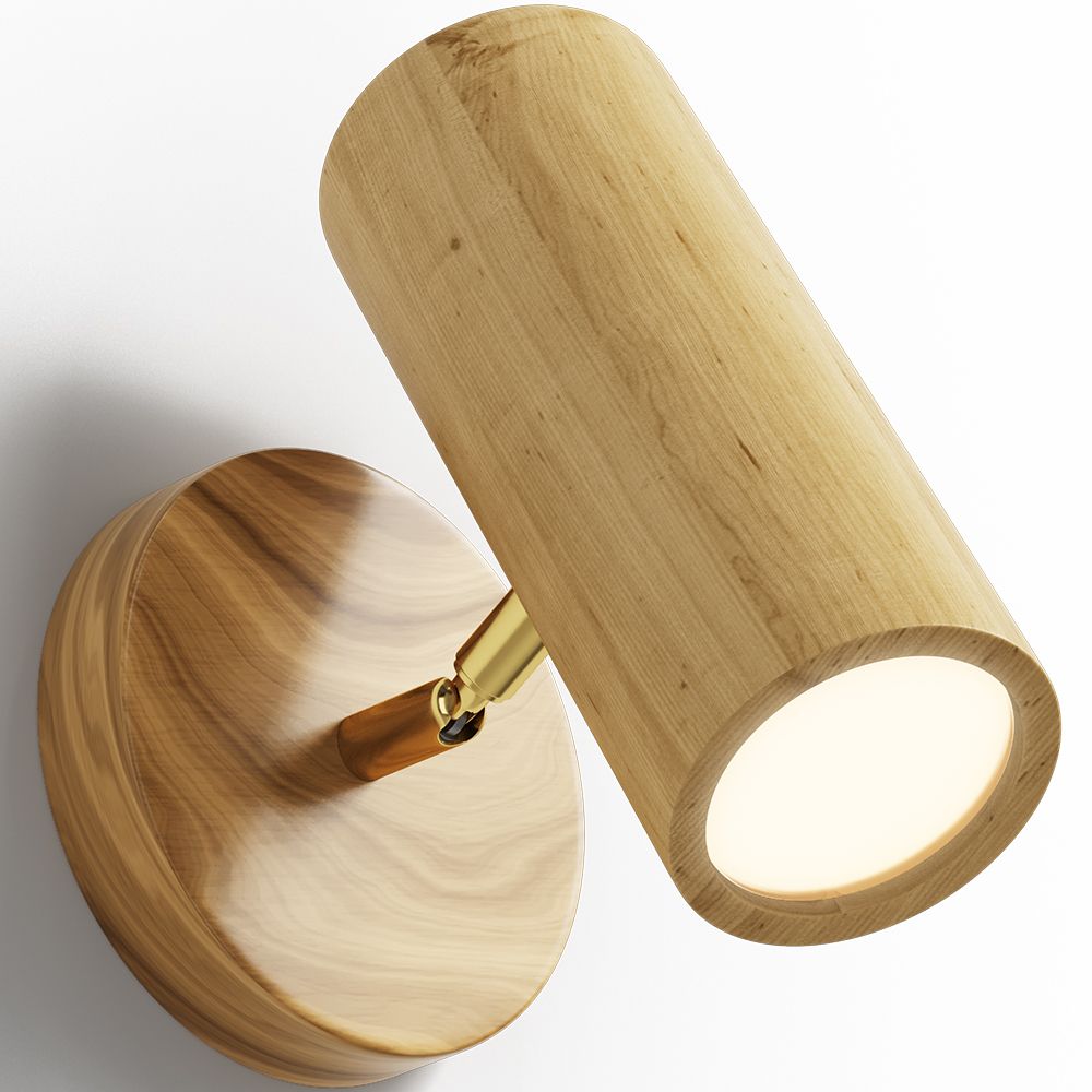  Buy Wooden Wall Lamp Sconce - Maque Natural 60667 - in the UK