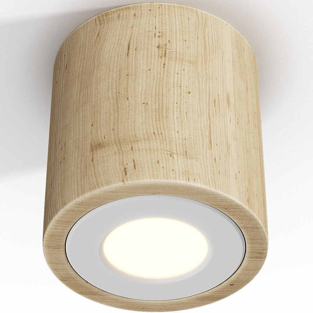  Buy Wooden Ceiling Spotlight - Kala Natural 60676 - in the UK