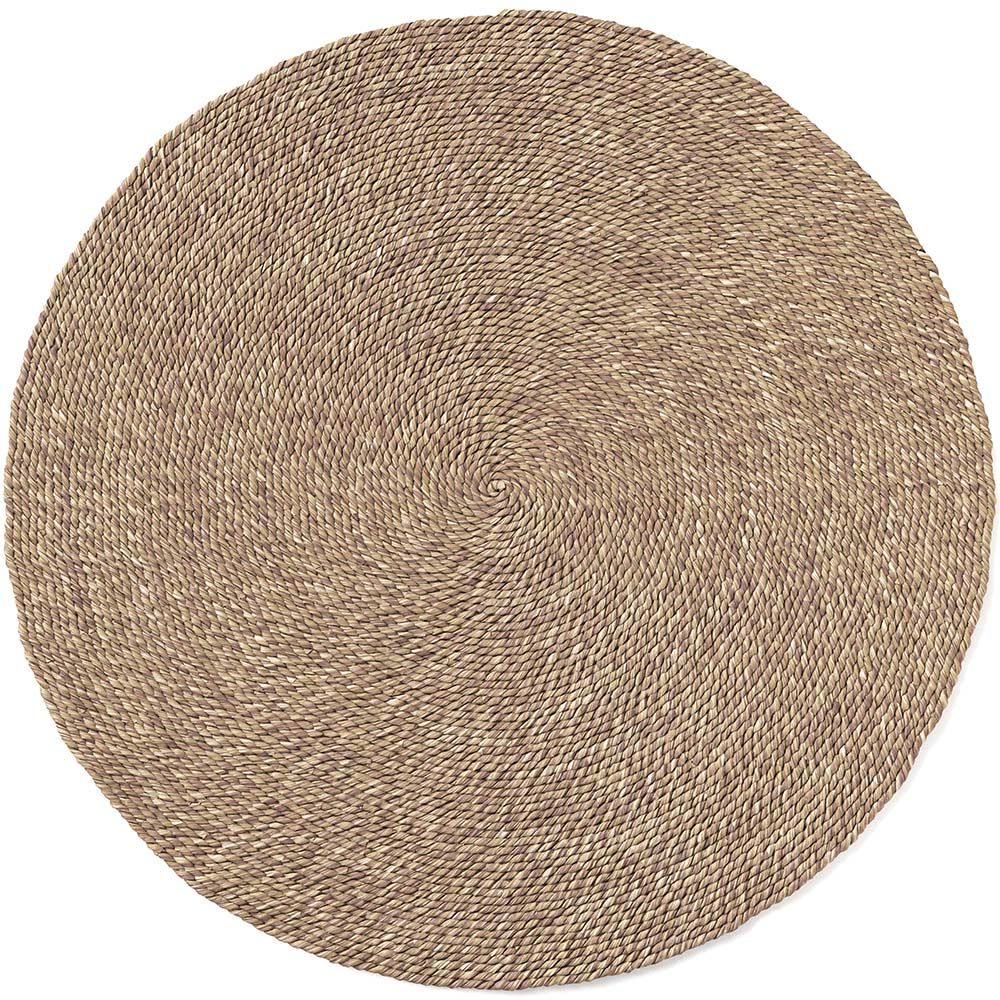  Buy Round Jute Rug - Boho Bali - 100 CM - Jenón Natural 61086 - in the UK