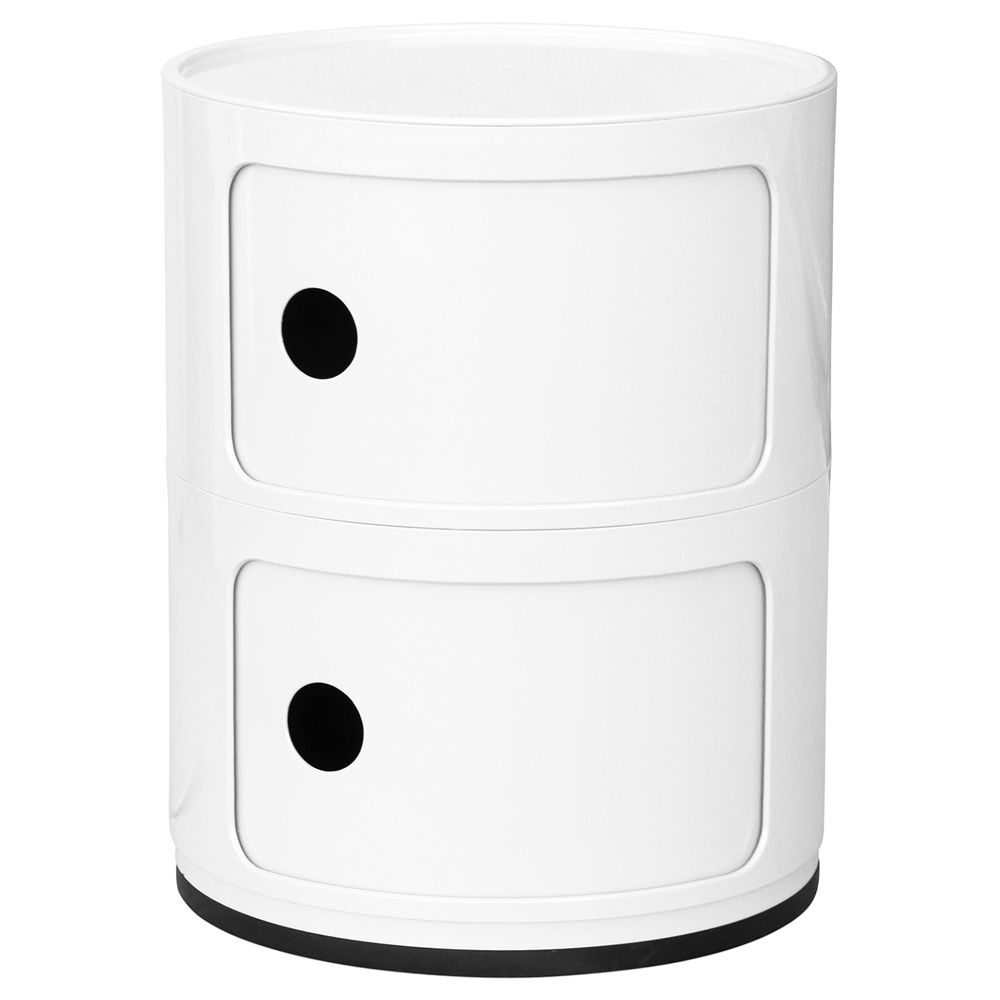  Buy Storage Container - 2 Drawers - New Bili 2 White 61104 - in the UK