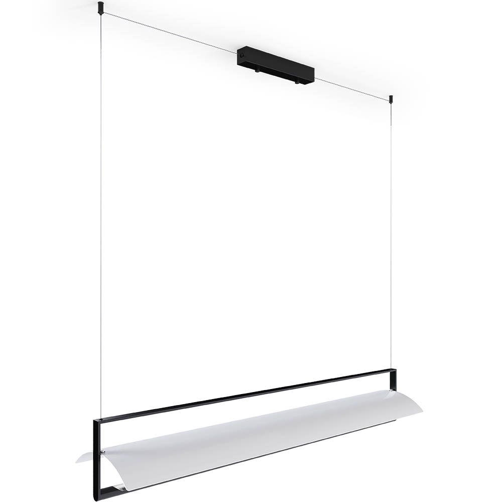  Buy Pendant Lamp Horizontal LED Bar - Gress Black 61233 - in the UK