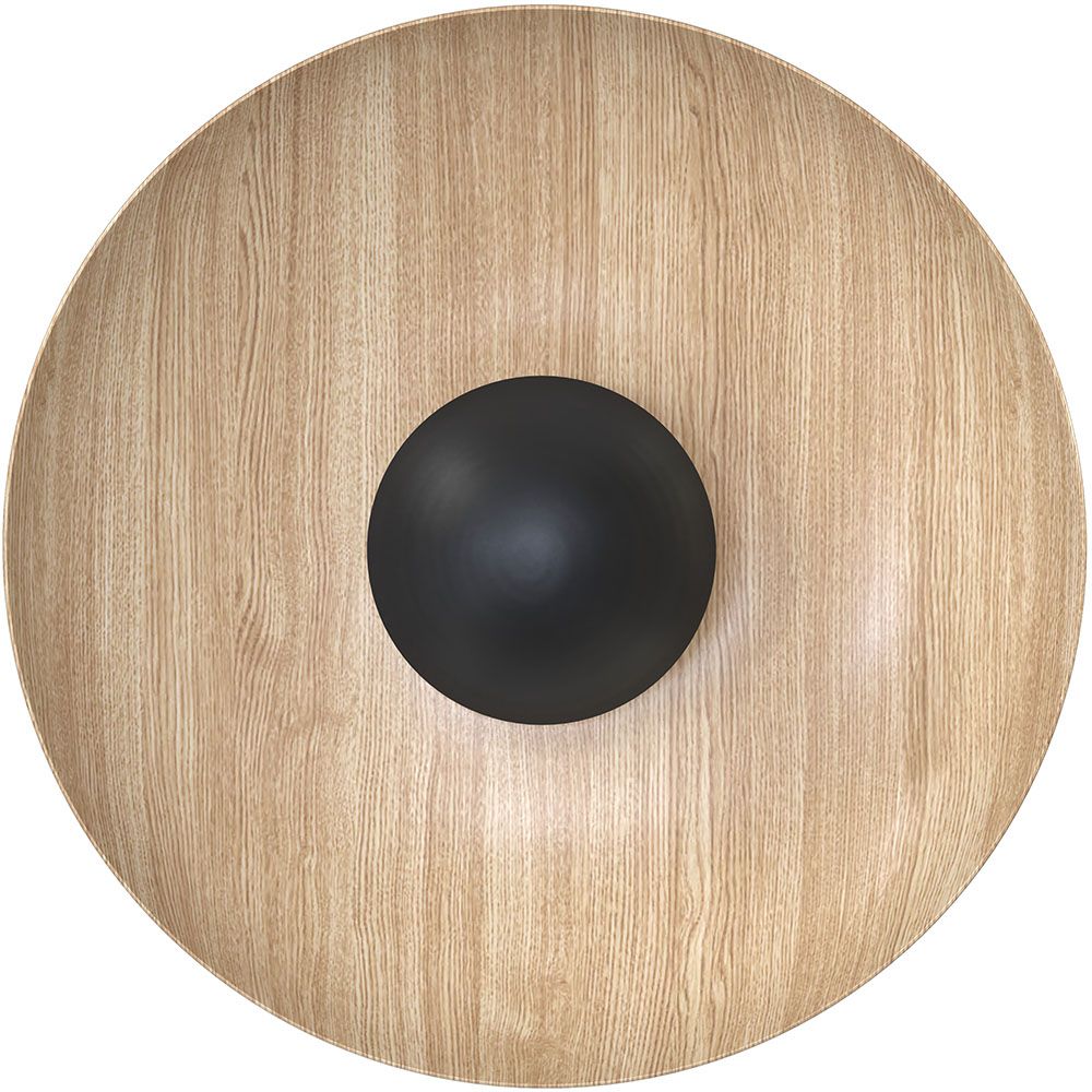  Buy Wall Sconce Lamp - Modern Design - Luna  Black 61264 - in the UK