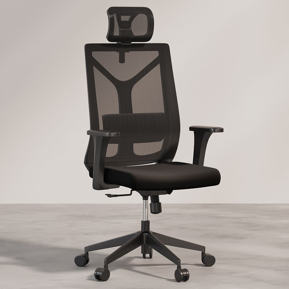  Buy Ergonomic Office Chair with Wheels and Armrests - Retor Black 61279 - in the UK