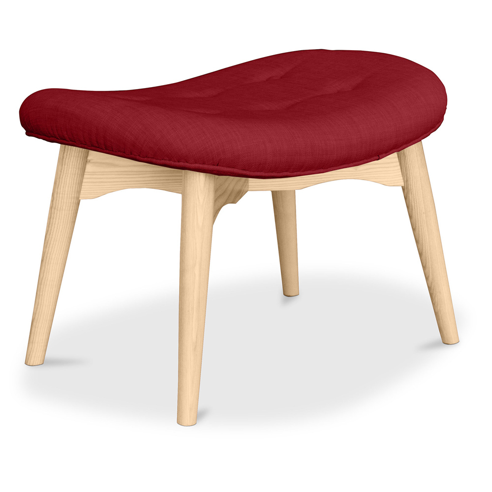  Buy Contor Ottoman - Scandinavian Design Red 59019 - in the UK