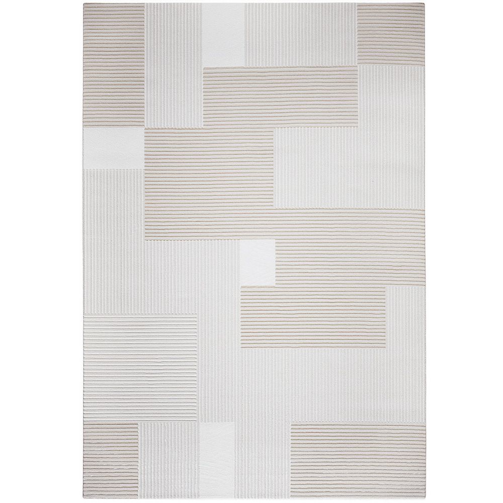  Buy Rug Large Contemporary Modern Design - Beige (290x200 cm) - Seita Beige 61358 - in the UK