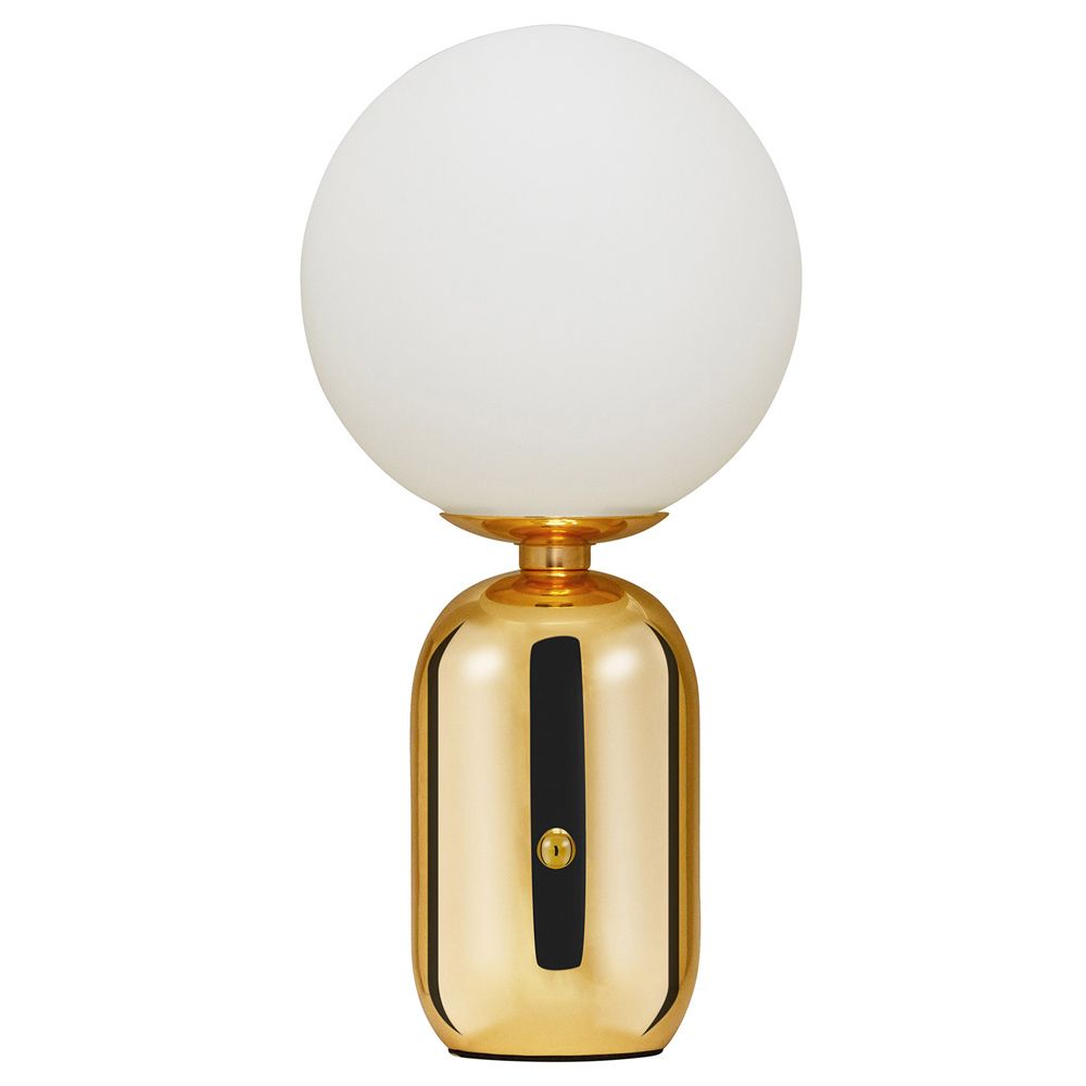  Buy Golden metal with globe screen shade lamp - Pridbor Gold MF01939 - in the UK