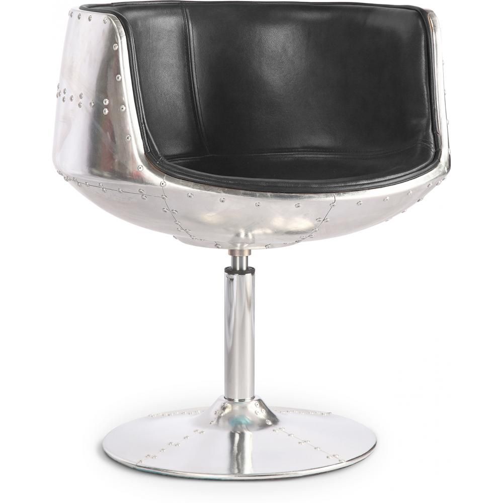  Buy Chair Aviator Brandy - Premium Leather Black 26717 - in the UK