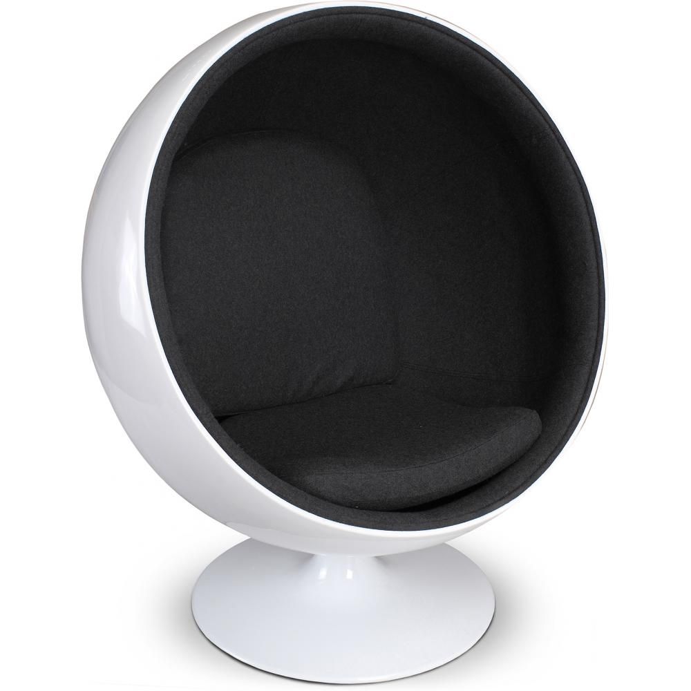  Buy Ballon Chair - Fabric Black 16498 - in the UK