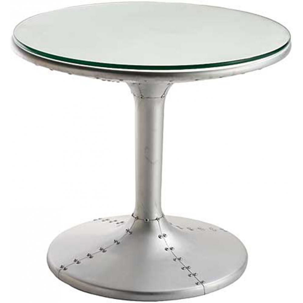  Buy Tulip Aviator Coffee Table - ABS with Aluminium Finish Steel 25804 - in the UK
