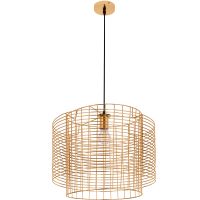 Wire Structure Hanging Lamp Gold 59909 photo 2 Buy Wire Structure Hanging Lamp Gold 59909 - prices