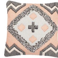 Square Cotton Cushion in Boho Bali Style cover + filling - Revenna Multicolour 60191 photo 1 Buy Square Cotton Cushion in Boho Bali Style cover + filling - Revenna Multicolour 60191 - in the UK