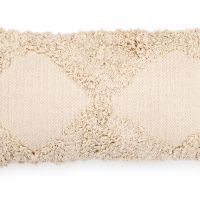 Rectangular Cushion in Boho Bali Style, Cotton cover + filling - Doreen Cream 60220 photo 1 Buy Rectangular Cushion in Boho Bali Style, Cotton cover + filling - Doreen Cream 60220 - in the UK