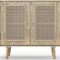 Wooden Sideboard - Boho Bali Design - Orta Natural wood 60374 photo 1 Buy Wooden Sideboard - Boho Bali Design - Orta Natural wood 60374 - in the UK