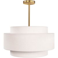 Ceiling Pendant Lamp - Fabric Shade - Gerbu Aged Gold 60680 photo 1 Buy Ceiling Pendant Lamp - Fabric Shade - Gerbu Aged Gold 60680 - in the UK