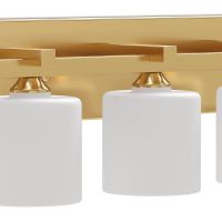 Aged Gold Wall Lamp - 3-Light Sconce - Senda Aged Gold 60682 photo 1 Buy Aged Gold Wall Lamp - 3-Light Sconce - Senda Aged Gold 60682 - in the UK