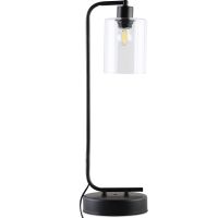 Flavia desk lamp - Metal and glass Black 59583 photo 1 Buy Flavia desk lamp - Metal and glass Black 59583 - in the UK