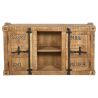 Buy Wooden Sideboard - Industrial Design - 2 doors - Tunker Natural wood 58890 - in the UK