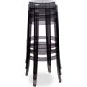 Buy Bar Stool  Victoire- 65cm - Design Transparent Light grey 29573 at MyFaktory