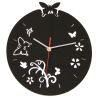 Buy Butterflies and Flowers Wall Clock Unique 54918 - in the UK