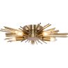 Buy Lydia wall lamp with 5 bulbs - Metal Gold 59341 - prices