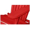 Buy Adirondack Garden Chair - Wood Red 59415 - in the UK