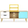 Buy Wooden TV Stand - Scandinavian Design - Kaira Multicolour 59718 - prices