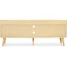Buy Wooden TV Stand - Scandinavian Design - Kaira Multicolour 59718 - in the UK