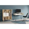 Buy Wooden Bookshelf - Scandinavian Design - Polani Natural wood 59648 - in the UK