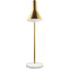 Buy Antonello desk lamp - Metal and marble Gold 59576 at MyFaktory