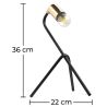 Buy Hoper desk lamp - Metal Gold 59580 at MyFaktory