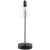 Buy Flavia desk lamp - Metal and glass Black 59583 - prices