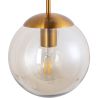 Buy Spherical Glass Shade Wall Sconce Beige 59836 in the United Kingdom