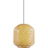 Buy Bamboo Ceiling Lamp - Boho Bali Style Pendant Lamp - Karen Natural wood 59855 in the United Kingdom