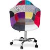 Buy Emery Office Chair - Patchwork Ray Multicolour 59869 - prices