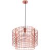 Buy Wire Structure Hanging Lamp Rose Gold 59909 - in the UK