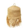 Buy Hanging Lamp Boho Bali Design Natural Rattan - Hiue Natural wood 60050 at MyFaktory