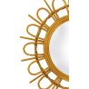 Buy Wall Mirror - Boho Bali Round Design (60 cm) - Uli Natural wood 60053 in the United Kingdom