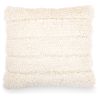 Buy Boho Bali Style Wool Cushion cover + filling - Akasha White 60190 - in the UK