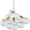 Buy Glass Ball Ceiling Lamp - Design Pendant Lamp - 12 Globes - Plaus White 60404 at MyFaktory