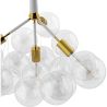 Buy Glass Ball Ceiling Lamp - Design Pendant Lamp - 12 Globes - Plaus White 60404 in the United Kingdom