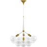 Buy Glass Ball Ceiling Lamp - Design Pendant Lamp - 12 Globes - Plaus White 60404 - prices