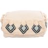 Buy Pouffe Boho Bali , Square in Cotton - Iris Bali Cream 60245 - in the UK