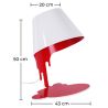 Buy Liquid Desk Lamp Red 30807 - in the UK