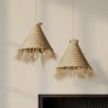 Buy Pendant Lamp Shade, Boho Bali Style - Deya Natural 60486 - in the UK