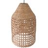 Buy Rattan Pendant Lamp, Boho Bali Style - Grau Natural 60491 at MyFaktory