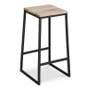 Buy Big Boy Bar Stool 76cm Black 58415 in the United Kingdom