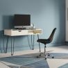 Buy Tulip swivel office chair with wheels White 58487 - prices