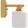 Buy Aged Gold Wall Lamp - 3-Light Sconce - Senda Aged Gold 60682 - in the UK
